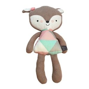 Lolli Living‎ Fiona Deer Plush Stuffed Animal Rattle